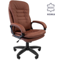 Кресло Chairman 795 LT (экокожа коричневая)